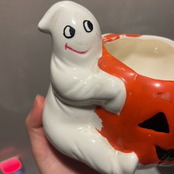Halloween planter or candy bowl - Picture 4 of 10